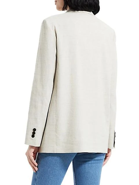 商品Theory|Double-Breasted Boyfriend Jacket,价格¥1354,第4张图片详细描述