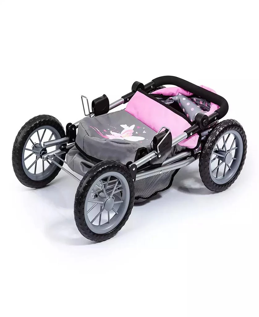 Dolls Grey, Pink, Dots Trendy Pram 商品