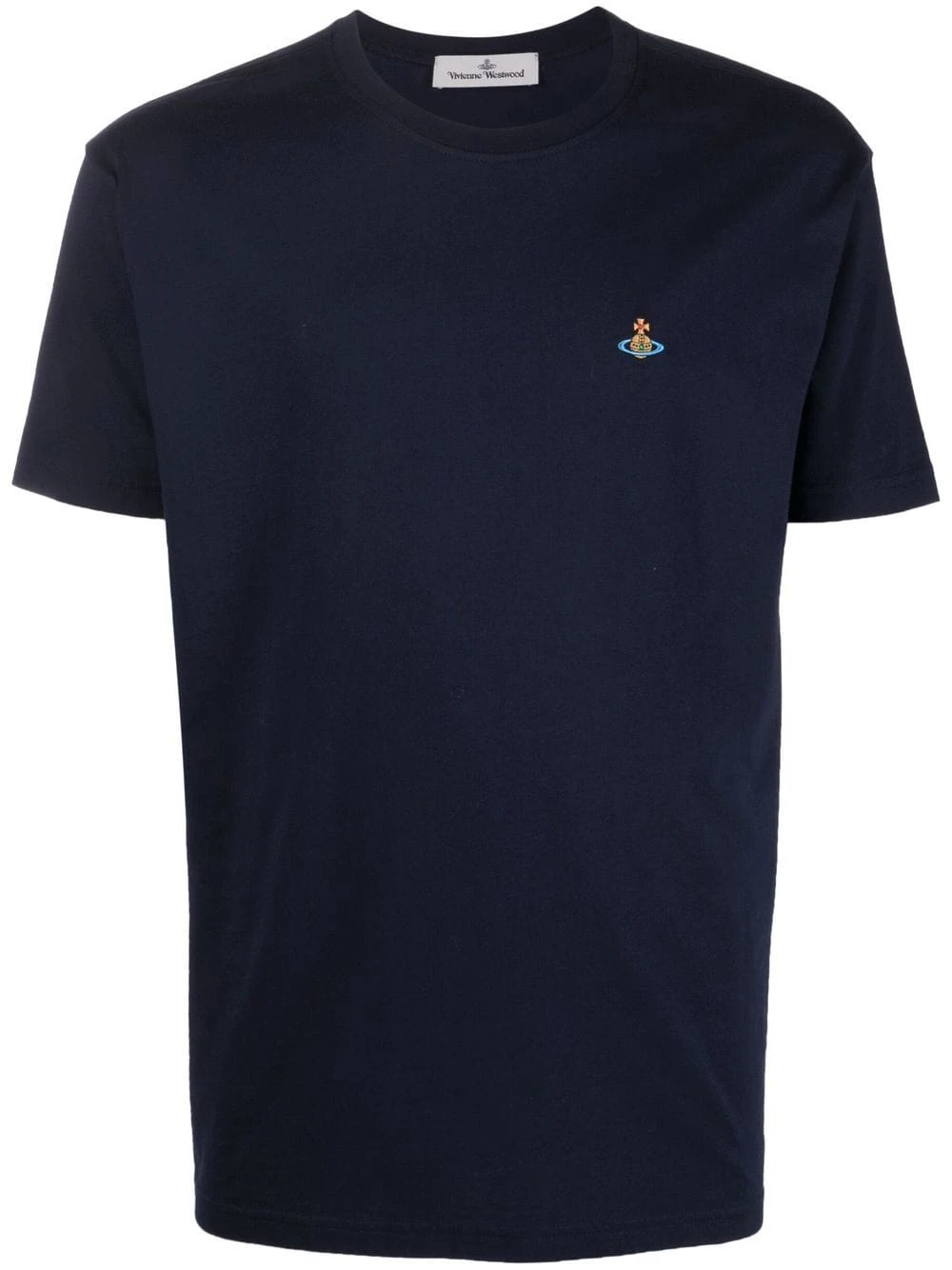商品Vivienne Westwood|Vivienne Westwood 男士T恤 3G010006J001MGOK410 蓝色,价格¥734,第1张图片