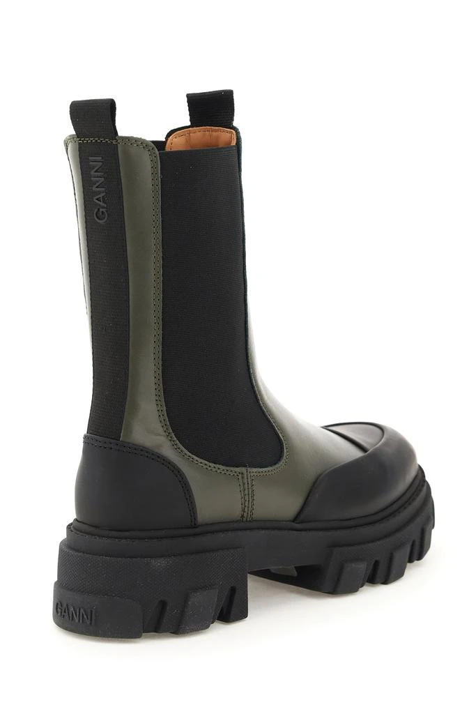 商品Ganni|Leather Mid Chelsea Boots,价格¥2275,第4张图片详细描述