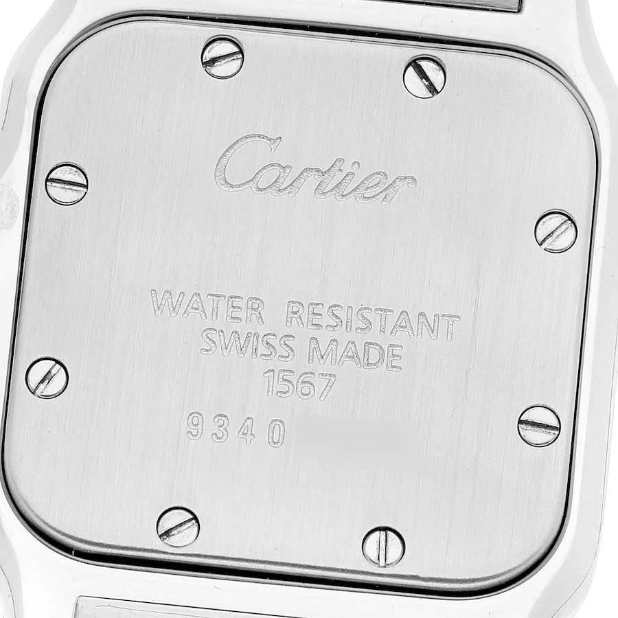 Cartier Santos Galbee Small Steel Yellow Gold Ladies Watch W20012C4 24 x 34.7 mm 商品