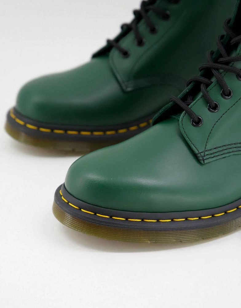 商品Dr. Martens|Dr Martens 1460 8 Eye Boots In Green Smooth,价格¥853,第4张图片详细描述