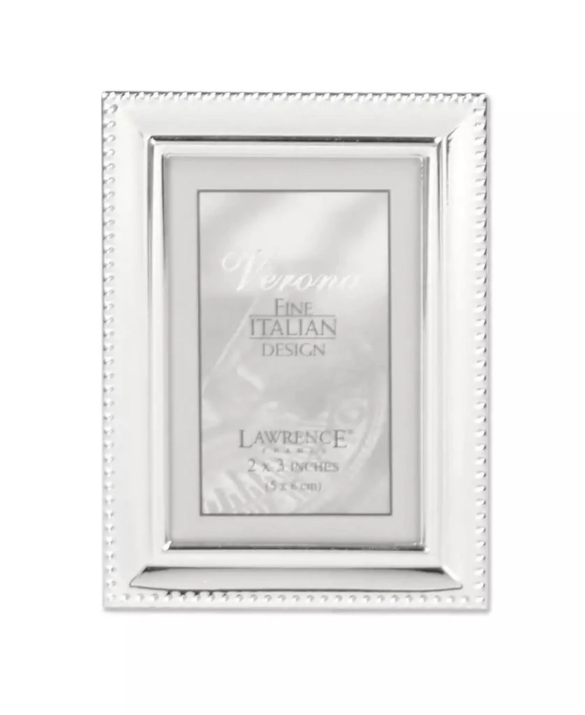 商品Lawrence Frames|Metal Picture Frame with Inner Beading, 2.5" x 3.5",价格¥126,第1张图片