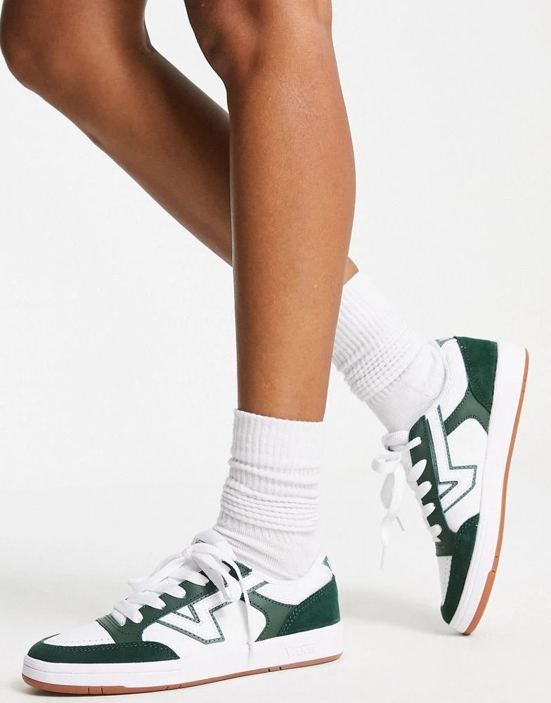 商品Vans|Vans Lowland trainers in green and white ,价格¥780,第2张图片详细描述