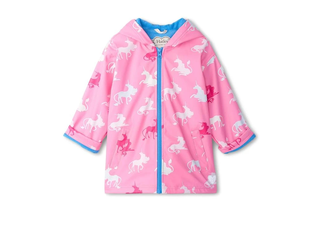 商品Hatley|Mystical Unicorn Zip Up Rain Jacket (Toddler/Little Kid/Big Kid),价格¥442,第1张图片