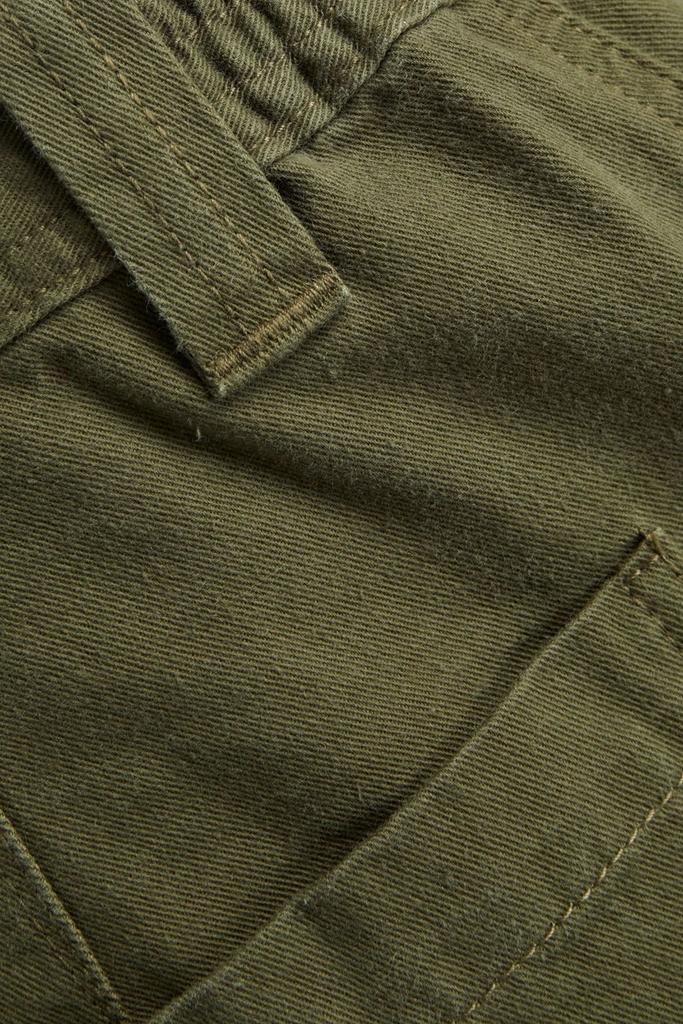 Cropped cotton-twill cargo pants商品第4张图片规格展示