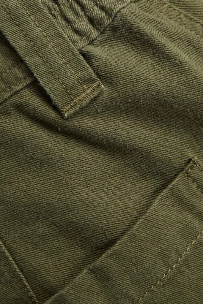 商品FRAME|Cropped cotton-twill cargo pants,价格¥430,第4张图片详细描述