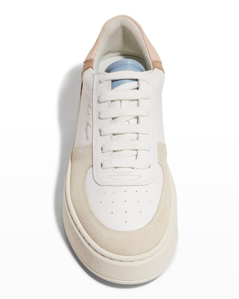 商品Axel Arigato|Orbit Colorblock Mixed Leather Court Sneakers,价格¥1458,第7张图片详细描述