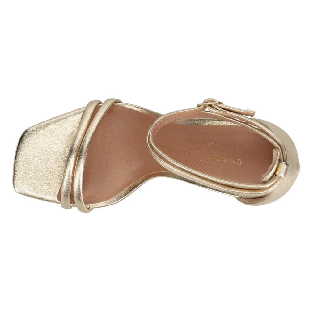 商品Chinese Laundry|Jasmine Metallic Open Toe Stiletto Sandals,价格¥678,第4张图片详细描述