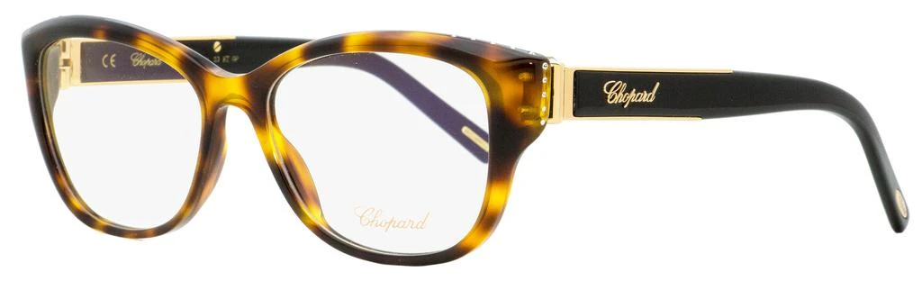 商品Chopard|Chopard Women's  Eyeglasses VCH197R 0748 Havana/Black/Gold 53mm,价格¥1276,第1张图片