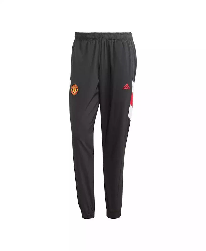 商品Adidas|Men's Black Manchester United Football Icon Training Pants,价格¥449,第1张图片