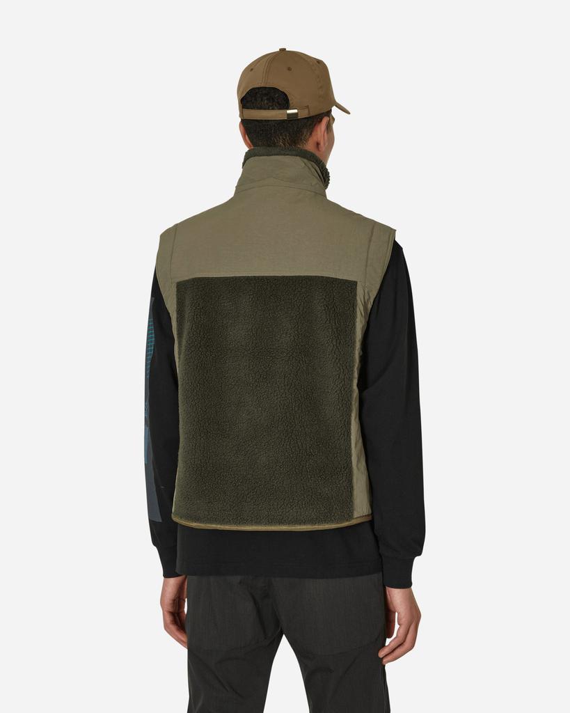 Boa Fleece Vest Green商品第3张图片规格展示