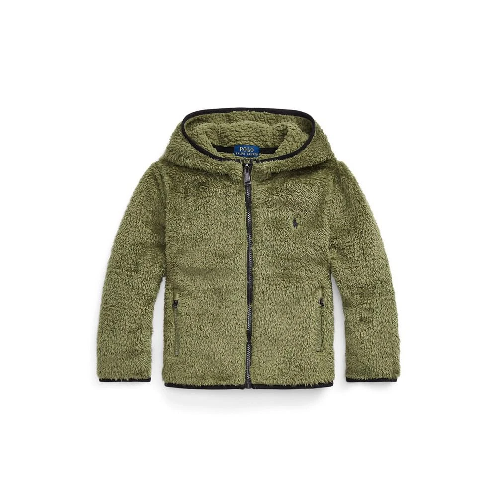 商品Ralph Lauren|Toddler Unisex P-Layer 2 Teddy Fleece Hooded Jacket,价格¥603,第1张图片