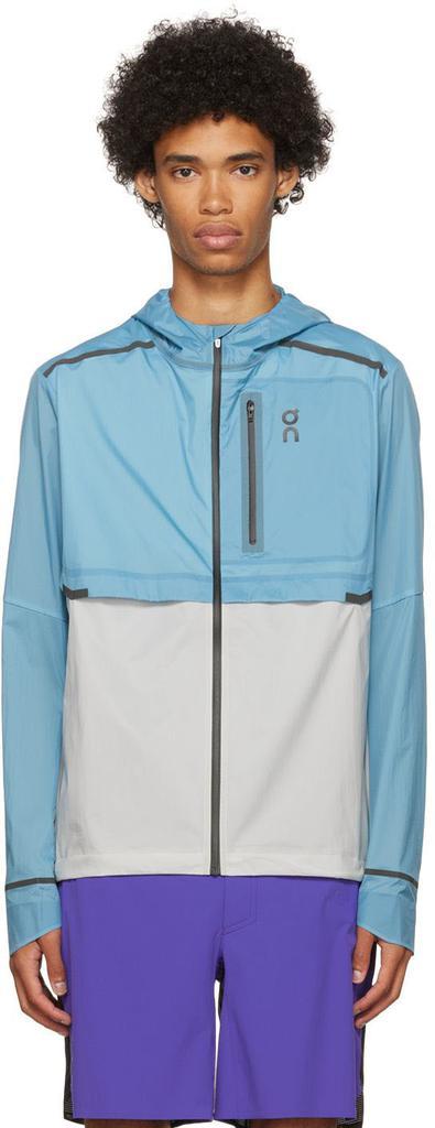 商品On|Blue & Gray Weather Jacket,价格¥2351,第1张图片