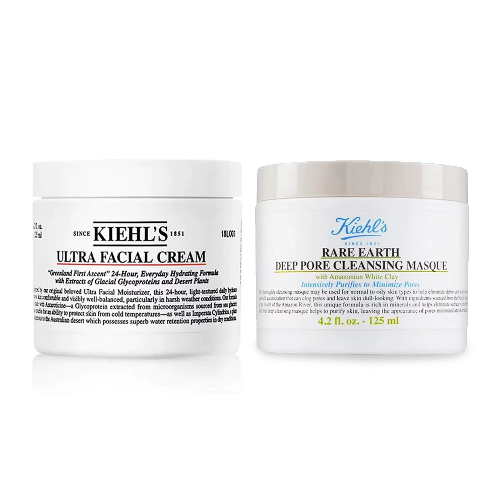 商品Kiehl's|科颜氏高保湿面霜125ml白泥125ml新旧版本随机发 香港直邮,价格¥129,第1张图片