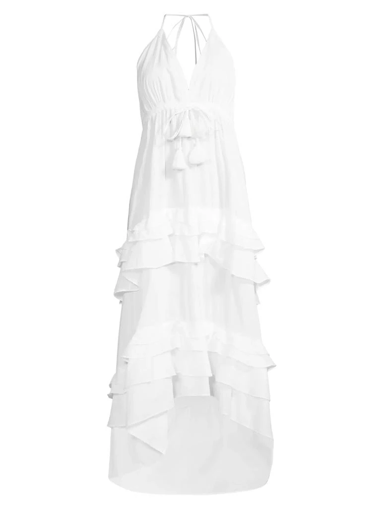 商品Milly|Odalia Ruffled Cotton Maxi Dress,价格¥1050,第1张图片