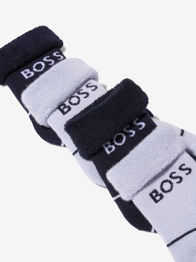 商品Hugo Boss|Baby Boys 2 Pack Socks Set in Navy,价格¥139,第4张图片详细描述