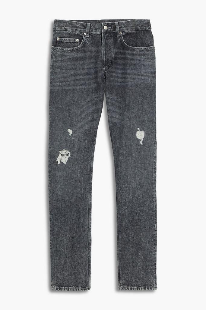 商品Sandro|Slim-fit distressed denim jeans,价格¥291,第1张图片