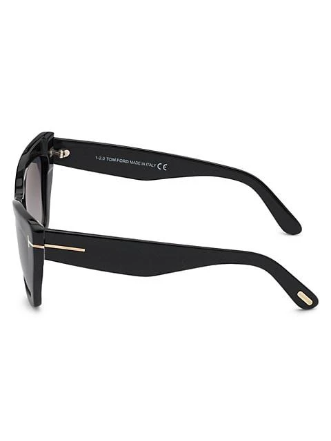 商品Tom Ford|Wyatt 56MM Cat Eye Sunglasses,价格¥620,第4张图片详细描述