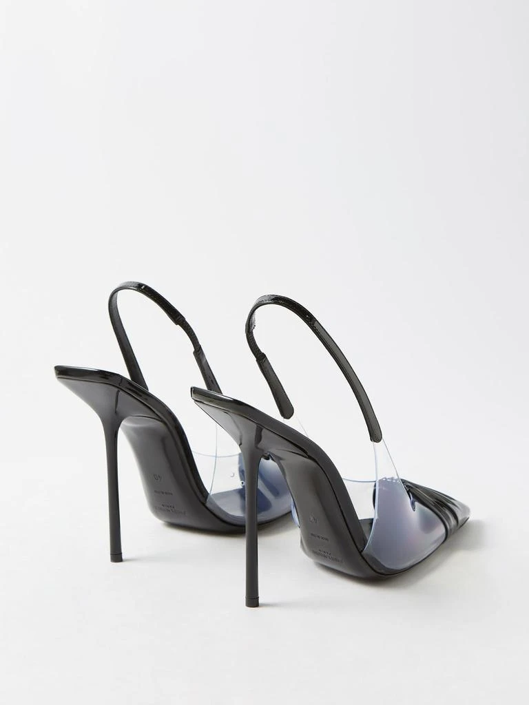 商品Yves Saint Laurent|Chica 115 transparent slingback pumps,价格¥8055,第4张图片详细描述