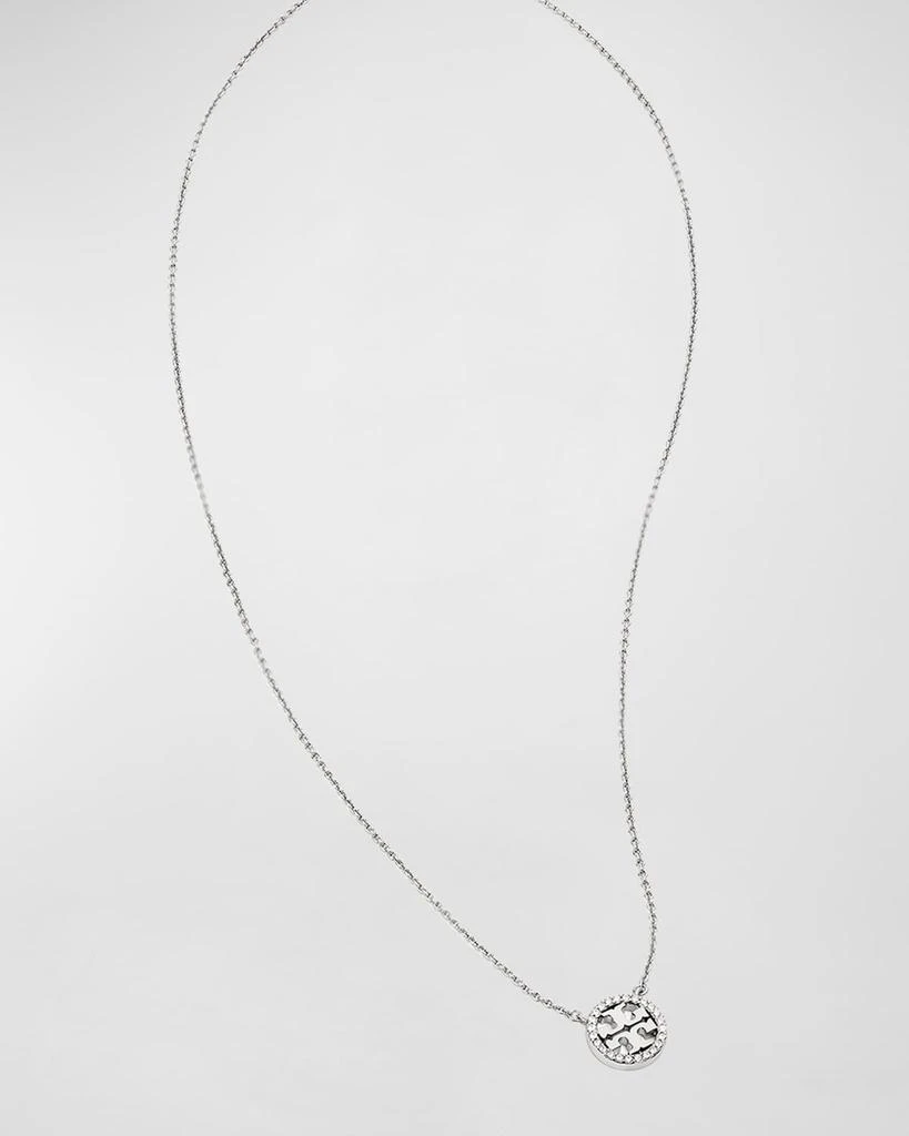 商品Tory Burch|Miller Pave Logo Delicate Necklace,价格¥846,第1张图片