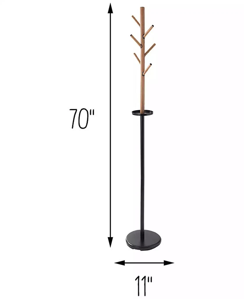 Freestanding Tree Design Coat Rack with Accessory Tray 商品