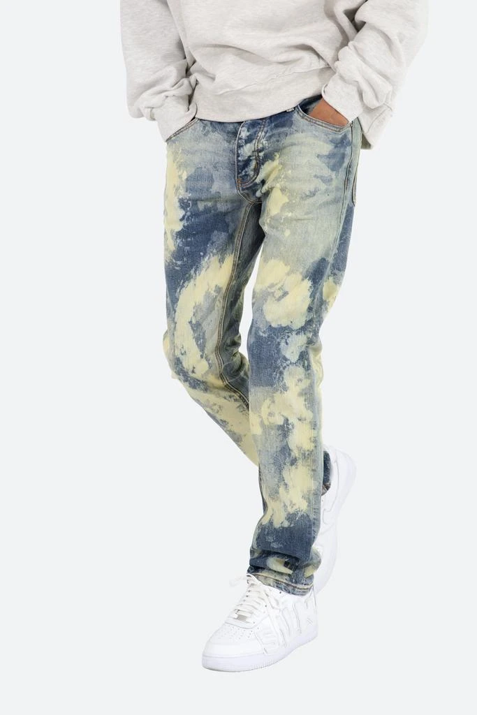D109 Acid Straight Denim - Blue 商品