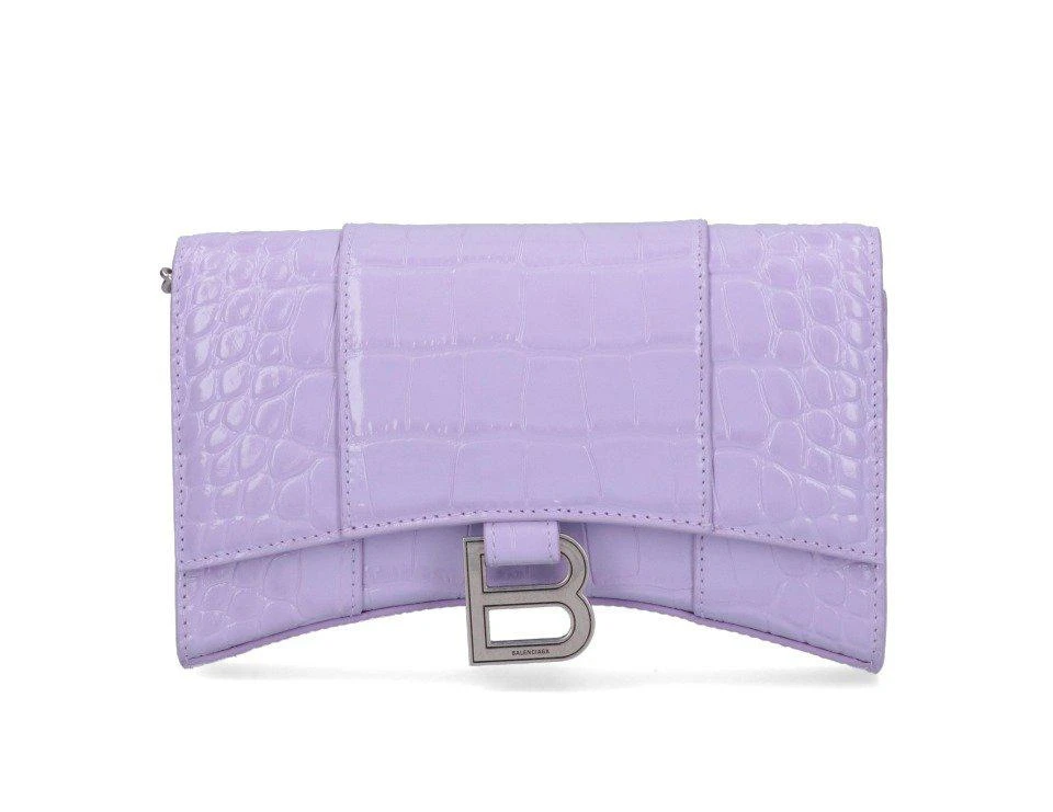 商品Balenciaga|Balenciaga Hourglass Chained Wallet,价格¥11415,第1张图片