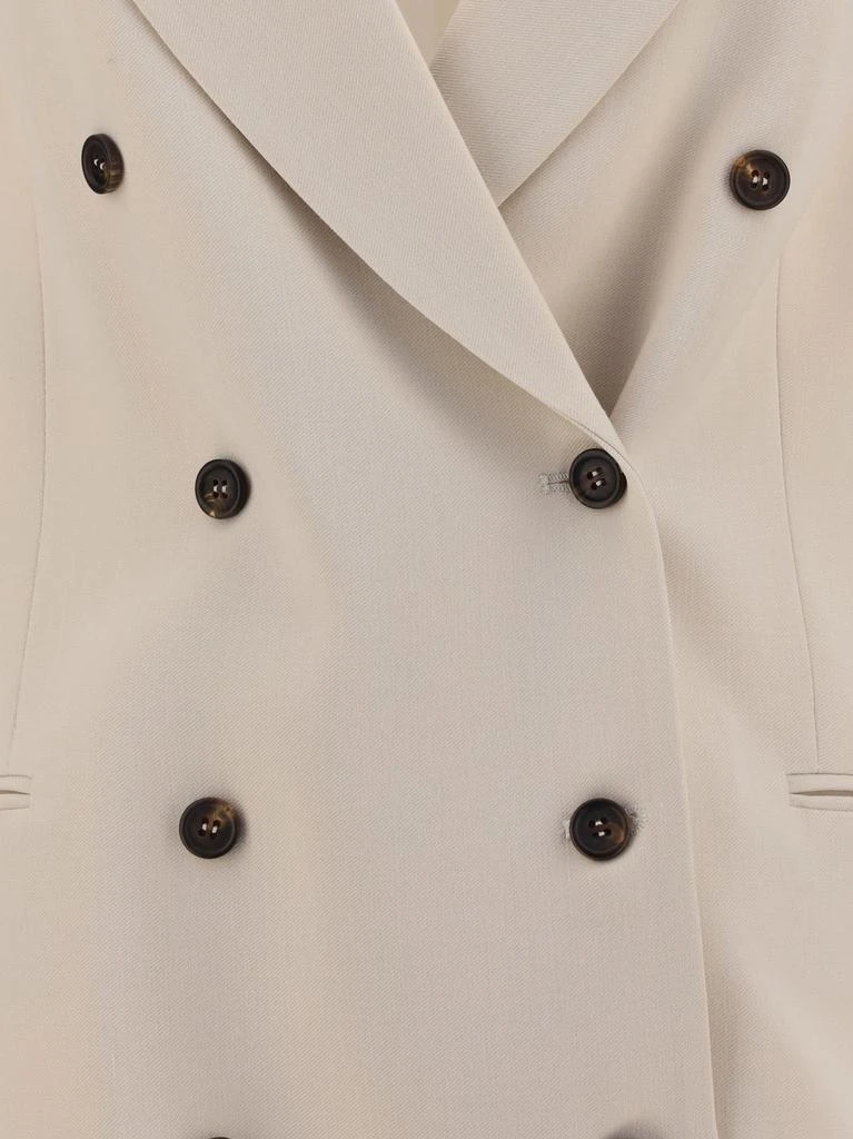 商品Brunello Cucinelli|Brunello cucinelli women's white other materials down jacket,价格¥16158,第3张图片详细描述