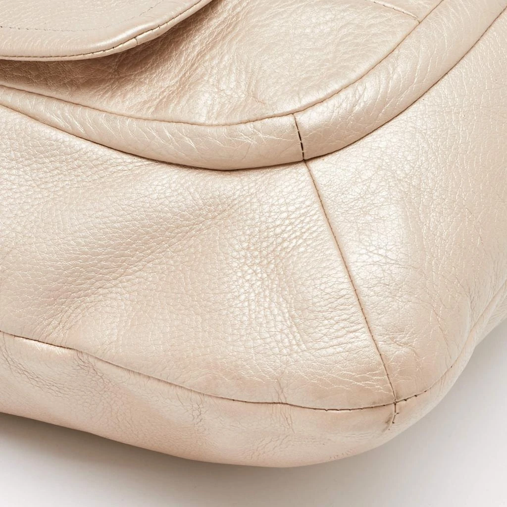 Coach Metallic Beige Leather Kristin Hobo 商品