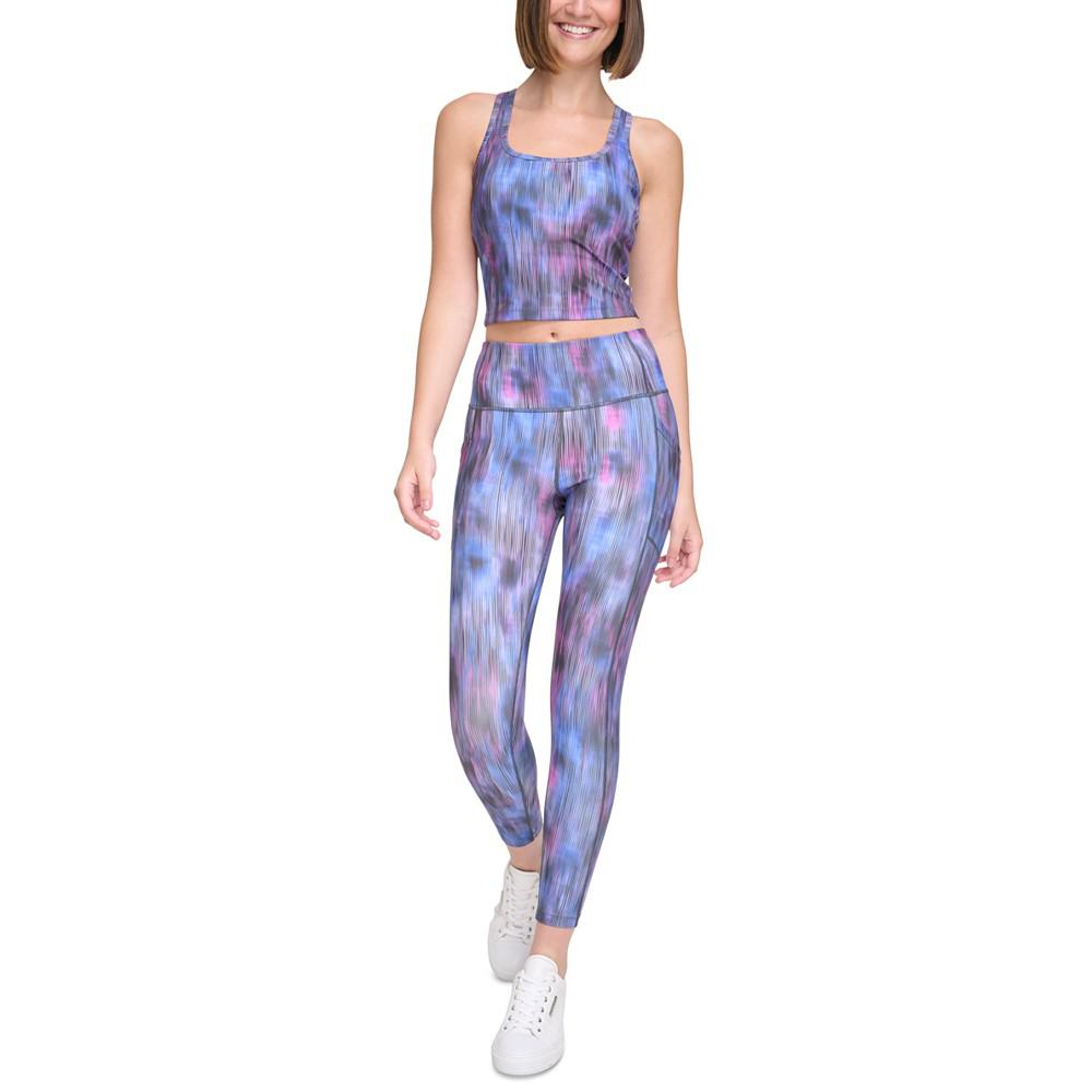 Women's Printed High-Rise Leggings商品第1张图片规格展示