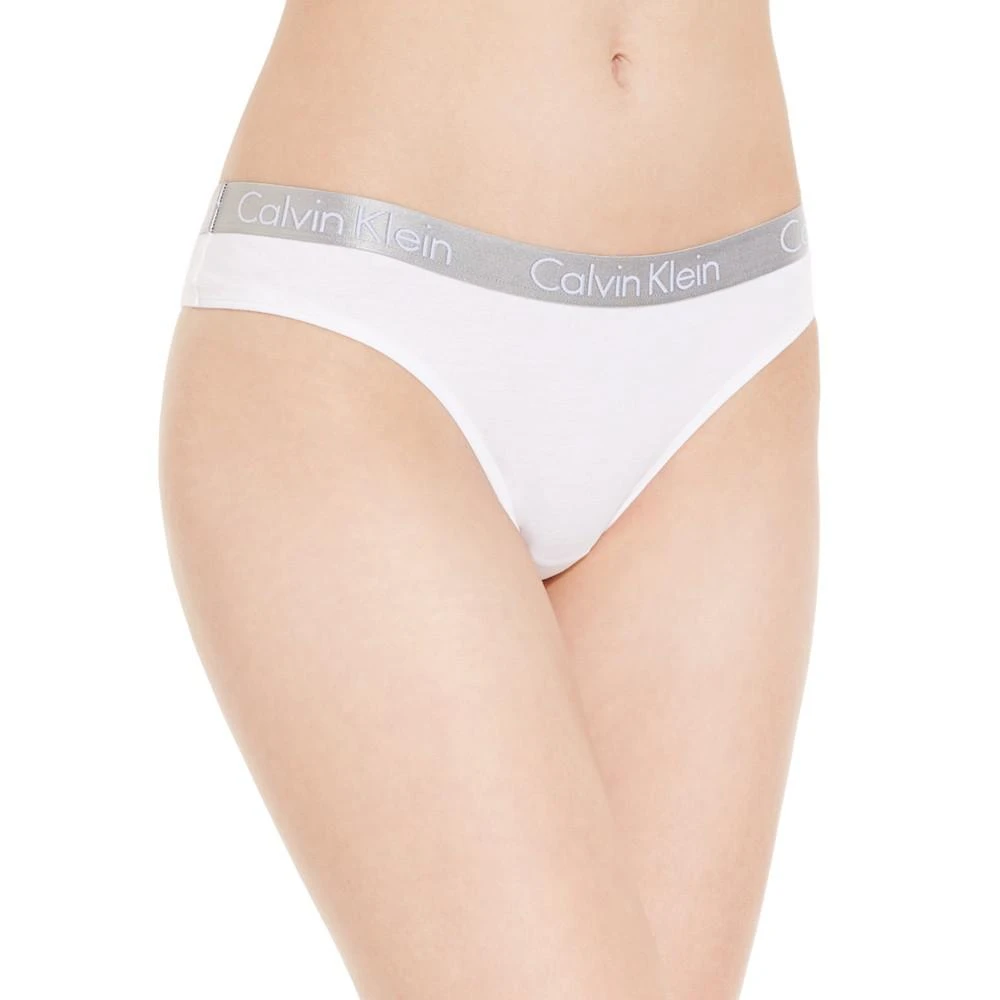 商品Calvin Klein|Radiant Thong 3-Pk QD3590,价格¥158,第2张图片详细描述