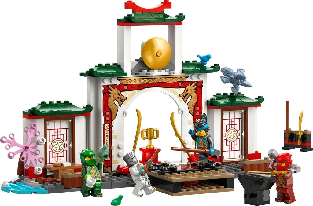 商品LEGO NINJAGO Ninja Spinjitzu Temple with Toy Dragon 71831,价格¥392,第3张图片详细描述