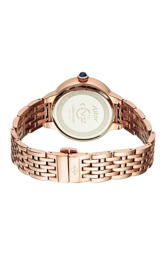 商品Gevril|Women's Astor Diamond Quartz Watch, 40mm - 0.24 ctw,价格¥2695,第2张图片详细描述
