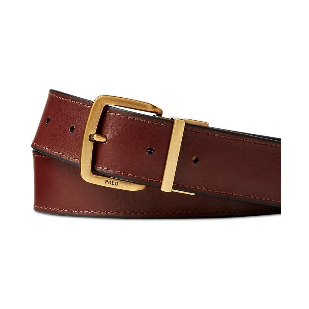 商品Ralph Lauren|Men's Reversible Leather Belt,价格¥614,第3张图片详细描述