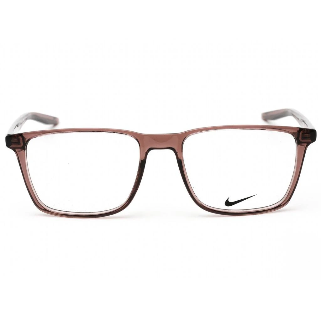 商品NIKE|Nike Unisex Eyeglasses - Clear Demo Lens Smokey Mauve Square Frame | NIKE 7130 201,价格¥326,第2张图片详细描述