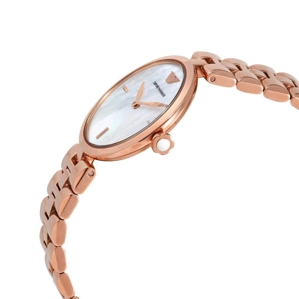 商品Emporio Armani|Arianna Quartz Mother of Pearl Dial Ladies Watch AR11196,价格¥894,第2张图片详细描述