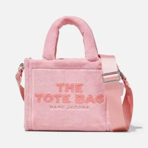 商品Marc Jacobs|Marc Jacobs Women's The Mini Tote Bag Terry - White,价格¥1735,第1张图片