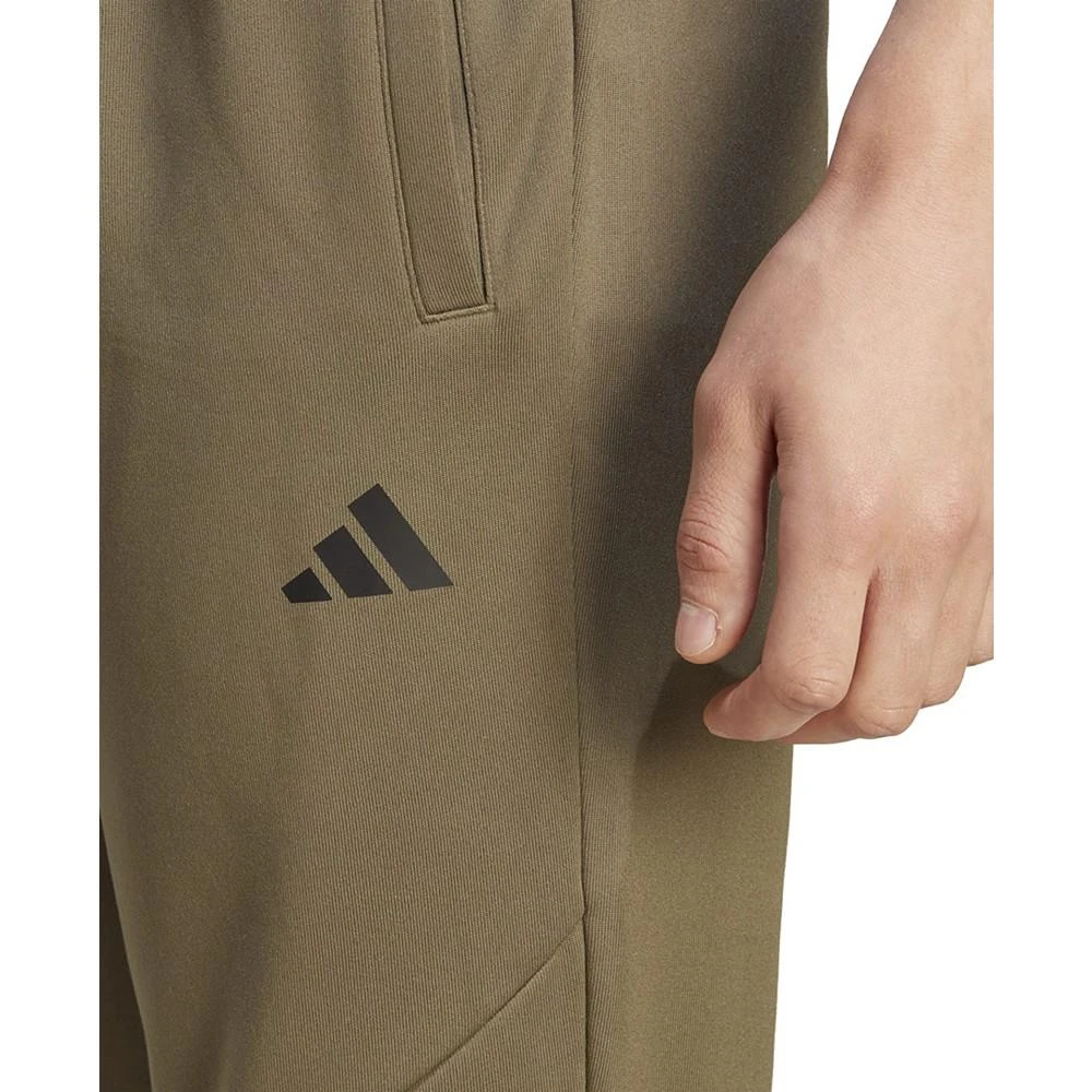 商品Adidas|Men's Game & Go Small Logo Moisture-Wicking Training Fleece Tapered Joggers,价格¥270,第4张图片详细描述