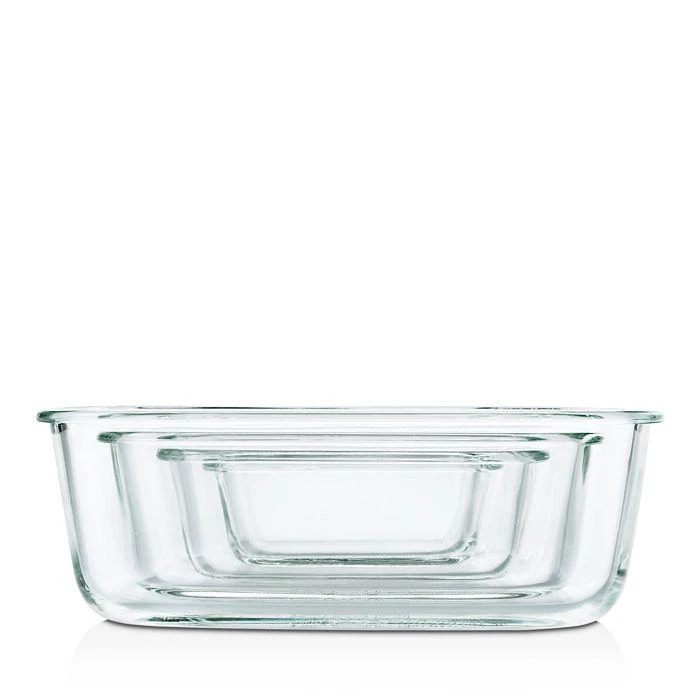 商品OXO|8-Piece Smart Seal Glass Rectangle Container Set,价格¥247,第4张图片详细描述