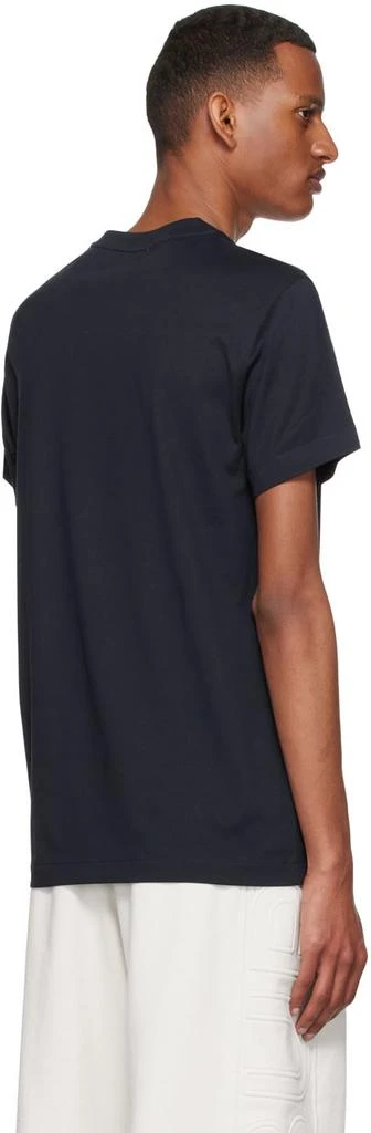 商品Burberry|海军蓝有机棉 T 恤,价格¥3322,第3张图片详细描述
