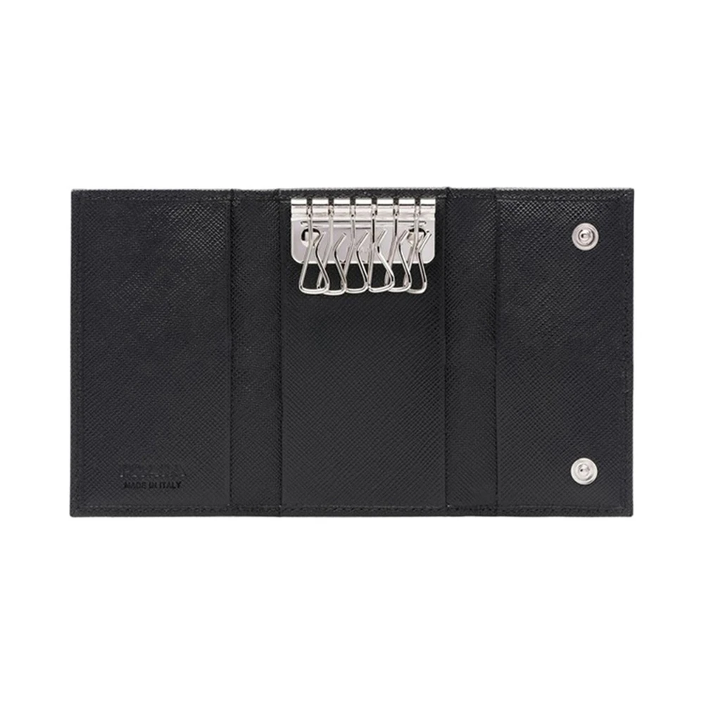 PRADA 黑色男士钥匙包 2PG222-QME-F0002 商品