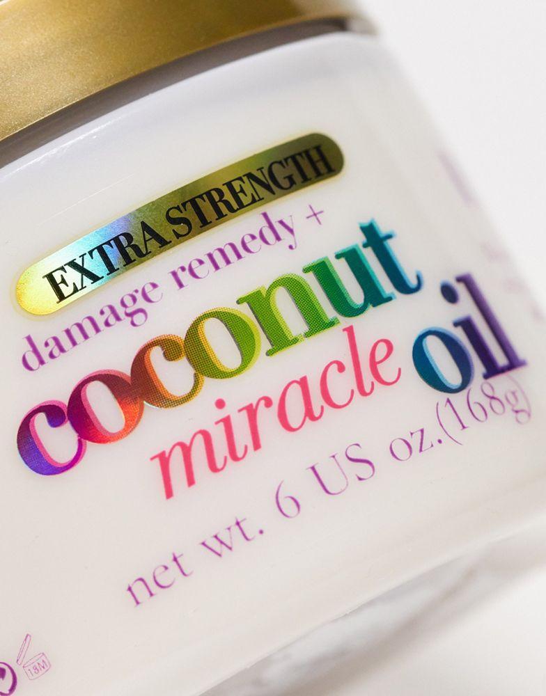 商品OGX|OGX Damage Remedy+ Coconut Miracle Oil Hair Mask 168g,价格¥72,第4张图片详细描述
