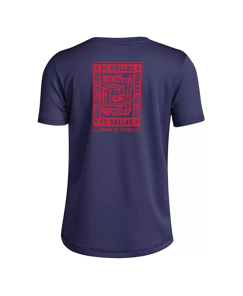商品Adidas|Big Boys and Girls Navy FC Dallas Local Wrap T-Shirt,价格¥260,第3张图片详细描述
