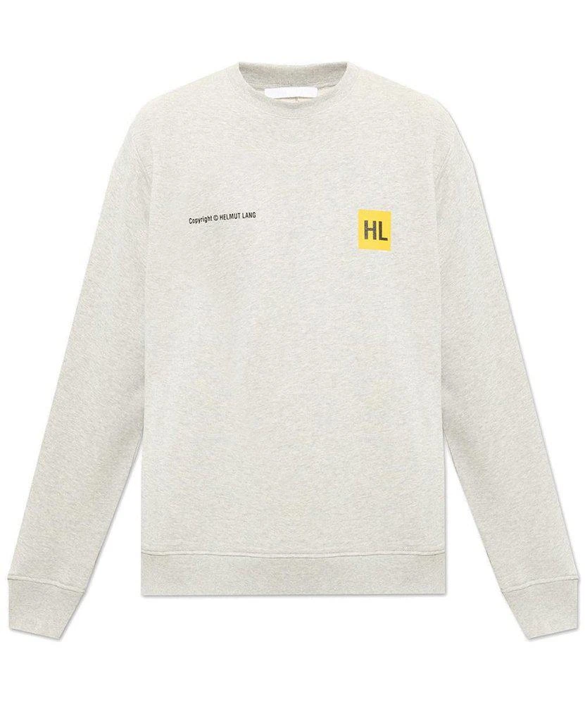 商品Helmut Lang|Helmut Lang Logo Printed Crewneck Sweater,价格¥875,第1张图片