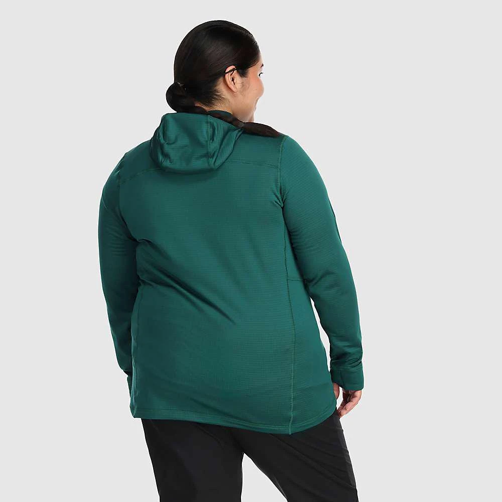 商品Outdoor Research|Outdoor Research Women's Vigor Full Zip Hoody - Plus,价格¥503,第2张图片详细描述