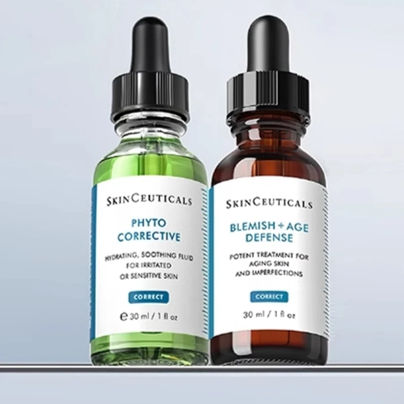 商品SkinCeuticals|【痘肌修护组合】Skinceuticals修丽可祛痘印精华套装（色修30ml+果酸30ml）,价格¥1007,第1张图片