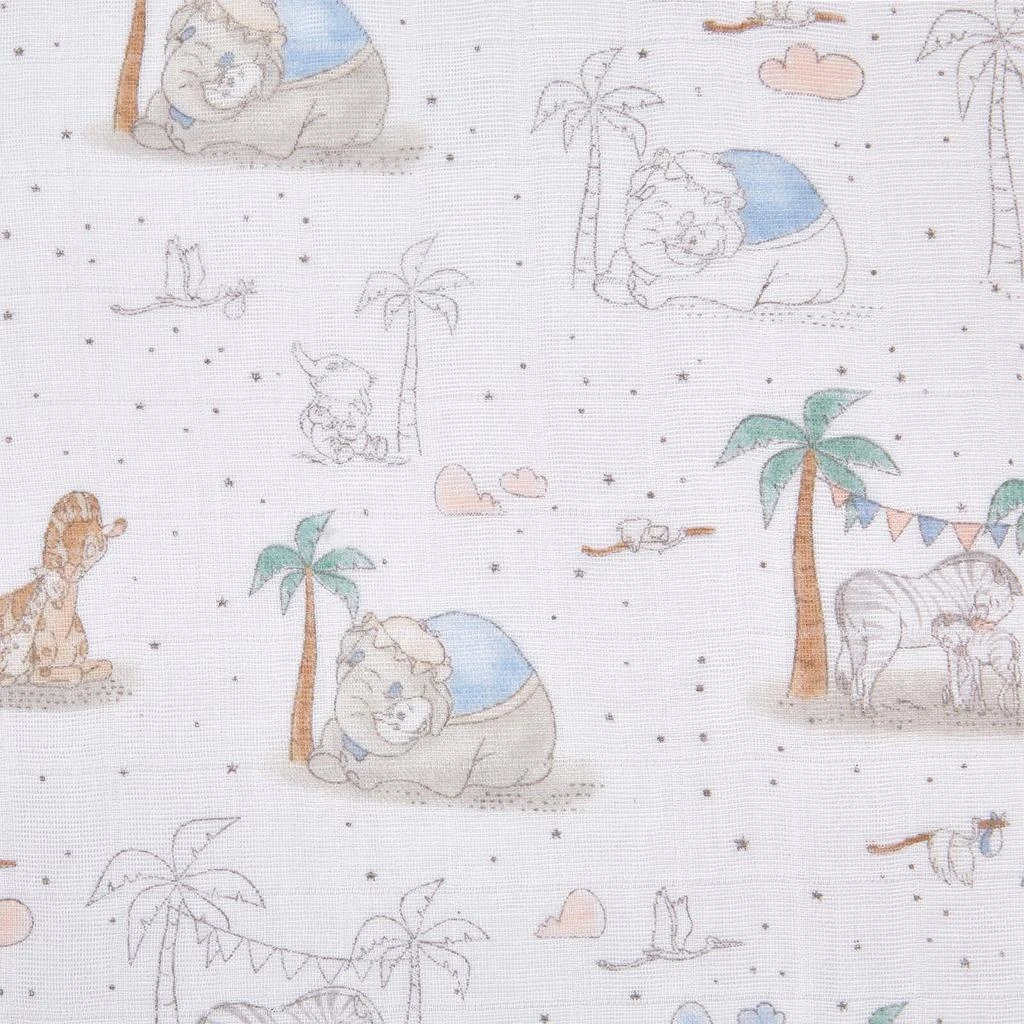 商品aden + anais|aden + anais Classic Swaddles - My Darling Dumbo (3 Pack),价格¥208,第4张图片详细描述