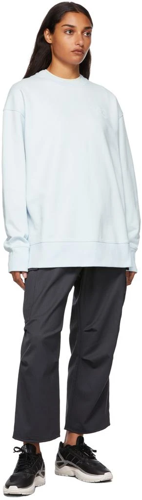 商品Y-3|Blue Logo Crew Sweatshirt,价格¥558,第4张图片详细描述