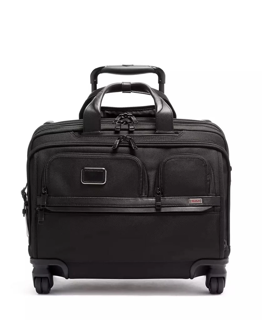 商品Tumi|Alpha 3 Deluxe 4 Wheeled Laptop Case Brief,价格¥8192,第1张图片